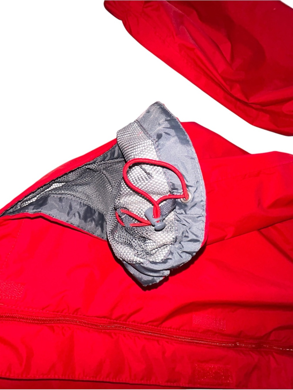 Columbia Red Hooded Rain Shell - Picture 10 of 12